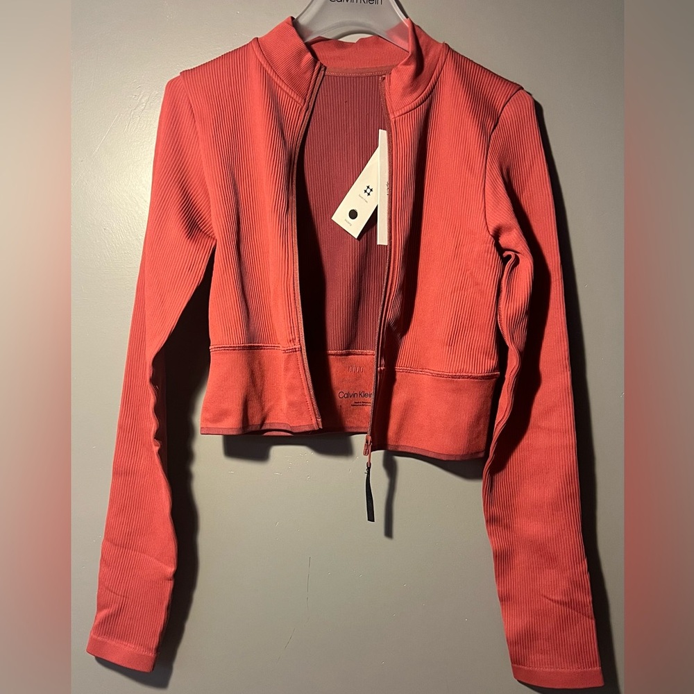 Calvin Klein Ribbed Jacket - Picture 6 of 7